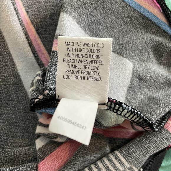 Candies‎ Women's Striped Halter Hi Low Maxi Dress Size S Summer Party Y2K Vibes - Picture 7 of 13